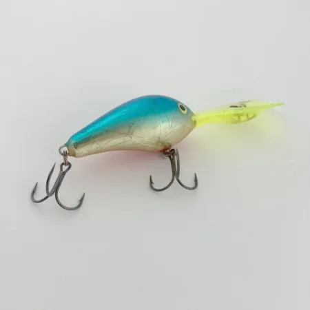 Rapala Down Deep Rattlin Fat Rap 05, Verde Cerceta y Plata, 11g, Señuelo de Profundidad #23806