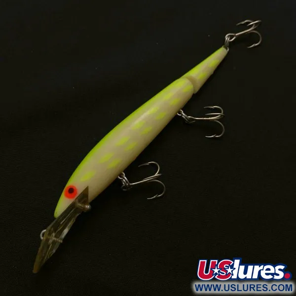 Rebel Fastrac F12 Jointed, 12,5g blanco/púrpura, señuelo de profundidad #23815