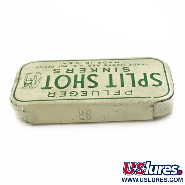 Pflueger Split Shot Sinkers, Plomos Partidos Sin Usar, Accesorios de Pesca #23834