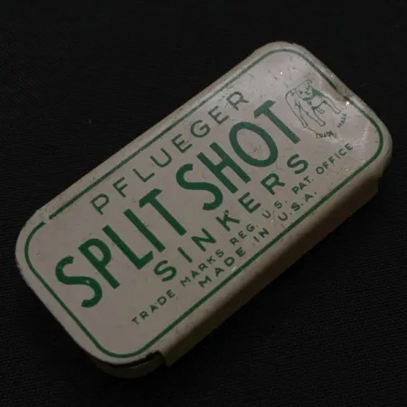 Pflueger Split Shot Sinkers, Plomos Partidos Sin Usar, Accesorios de Pesca #23834