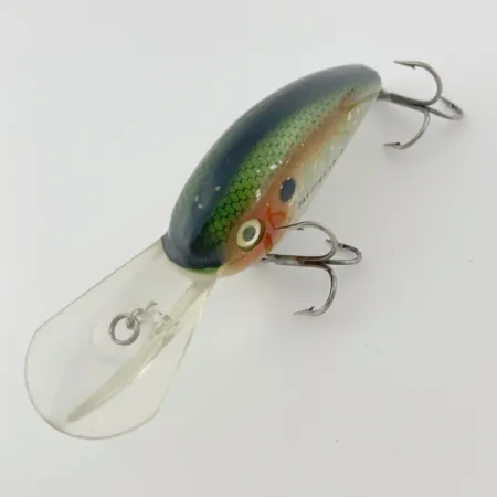 Bomber Fat Free Shad Bill Dance, 14g Perla y Naranja, Crankbait de Profundidad #23836