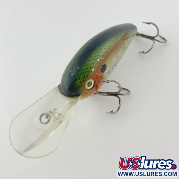 Bomber Fat Free Shad Bill Dance, 14g Perla y Naranja, Crankbait de Profundidad #23836