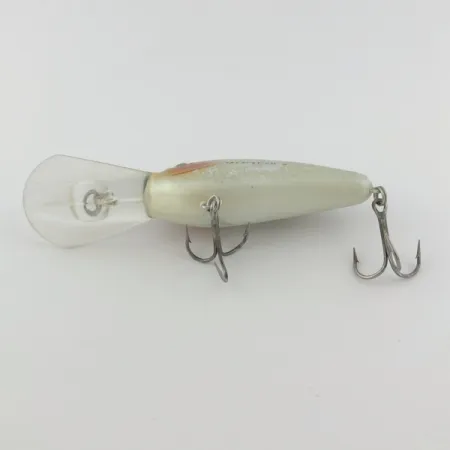 Bomber Fat Free Shad Bill Dance, 14g Perla y Naranja, Crankbait de Profundidad #23836