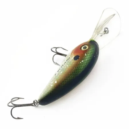 Bomber Fat Free Shad Bill Dance, 14g Perla y Naranja, Crankbait de Profundidad #23836