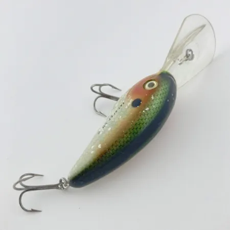 Bomber Fat Free Shad Bill Dance, 14g Perla y Naranja, Crankbait de Profundidad #23836