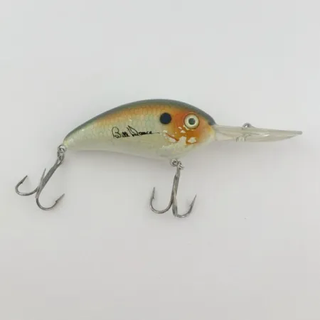 Bomber Fat Free Shad Bill Dance, 14g Perla y Naranja, Crankbait de Profundidad #23836