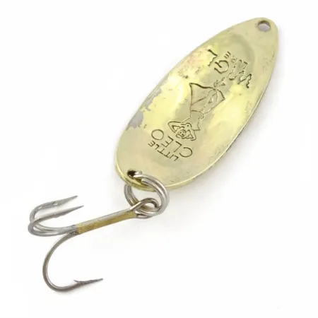 Seneca Little Cleo (Hula Girl), 14g níquel/oro, cuchara de pesca #23840
