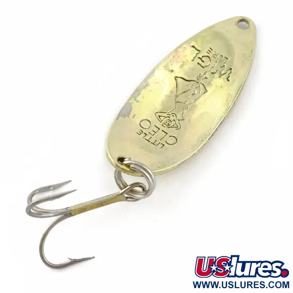 Seneca Little Cleo (Hula Girl), 14g níquel/oro, cuchara de pesca #23840