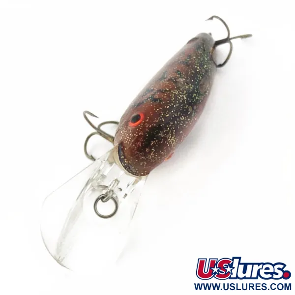 Bomber Fat Free Shad, 28g Marrón, Crankbait de Profundidad #23860