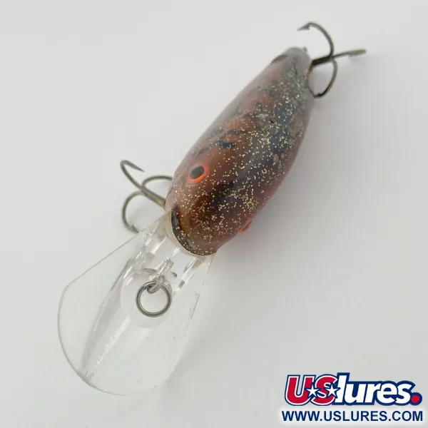 Bomber Fat Free Shad, 28g Marrón, Crankbait de Profundidad #23860