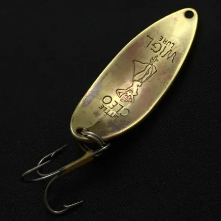 Seneca Little Cleo (Hula Girl), 1/2 oz Níquel/Oro, Cucharilla #23864