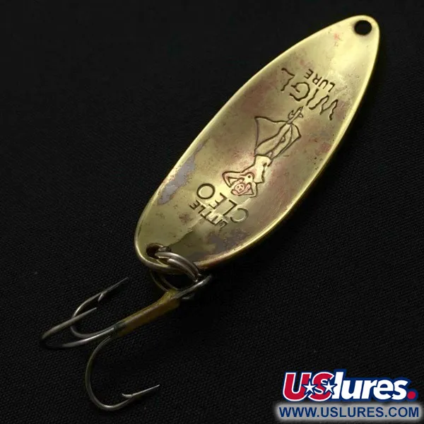 Seneca Little Cleo (Hula Girl), 1/2 oz Níquel/Oro, Cucharilla #23864