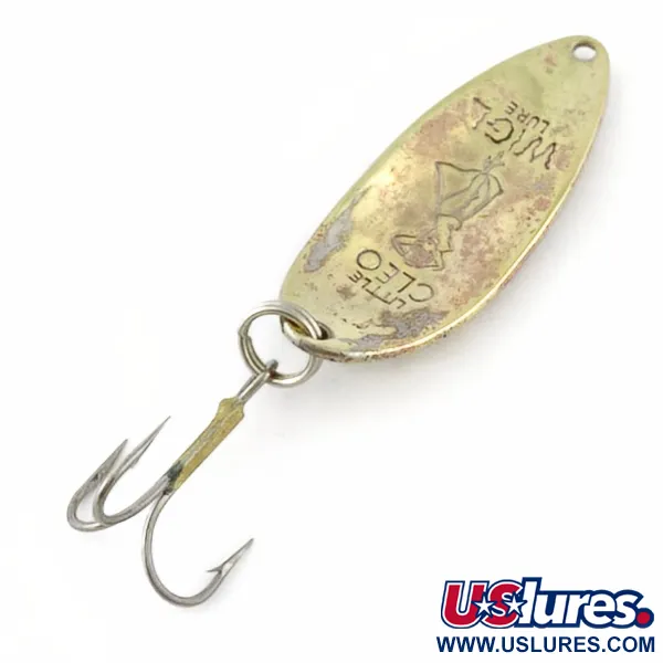 Seneca Little Cleo (Hula Girl), 1/2 oz Níquel/Oro, Cucharilla #23864