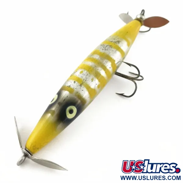 Heddon Dying Flutter, Fire Tiger, 14g, Señuelo de Superficie #23868