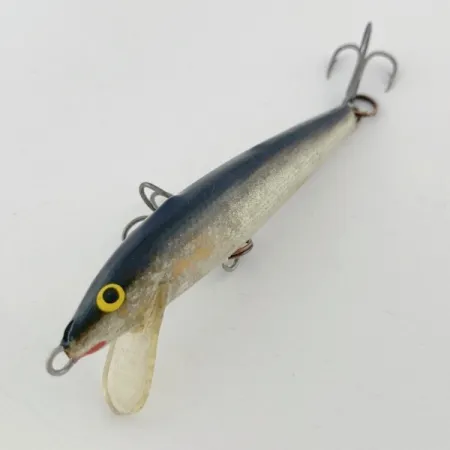 Rapala Original Floater F7, Plata (S), 4 g, Minnow de balsa #23876