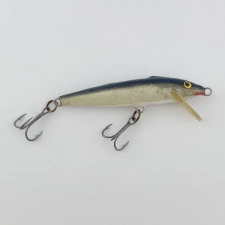 Rapala Original Floater F7, Plata (S), 4 g, Minnow de balsa #23876