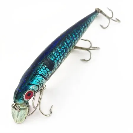 Renosky Joe's Pirate Crystalina Minnow, 14g, Azul y Plata, Minnow #23883