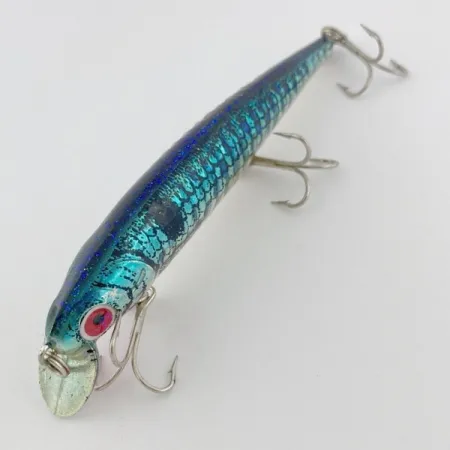 Renosky Joe's Pirate Crystalina Minnow, 14g, Azul y Plata, Minnow #23883