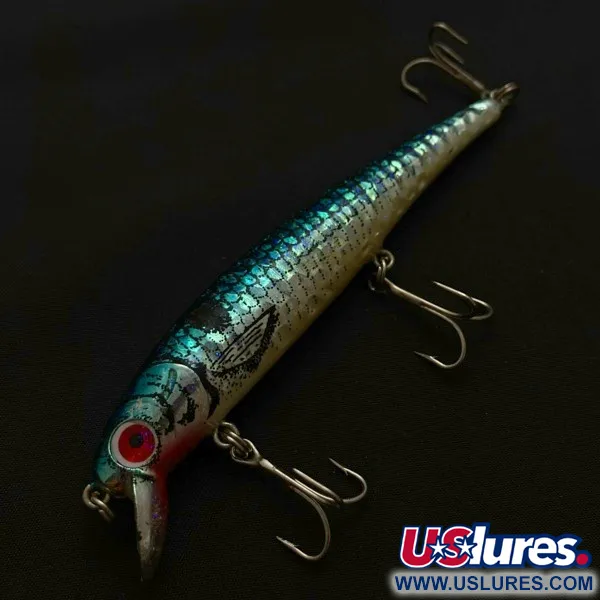 Renosky Joe's Pirate Crystalina Minnow, 14g, Azul y Plata, Minnow #23883