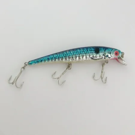 Renosky Joe's Pirate Crystalina Minnow, 14g, Azul y Plata, Minnow #23883