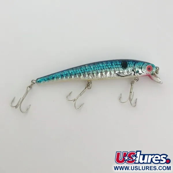 Renosky Joe's Pirate Crystalina Minnow, 14g, Azul y Plata, Minnow #23883