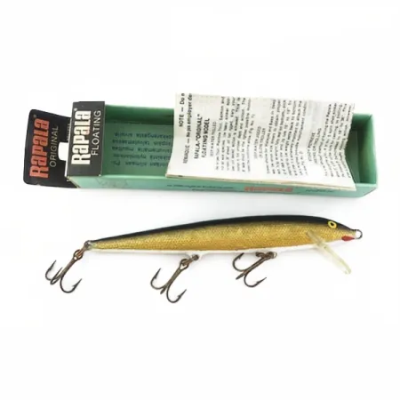 Rapala Original Floater F11, Oro (G), 6g, Señuelo Minnow #23899