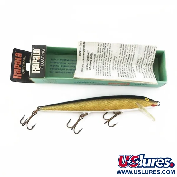 Rapala Original Floater F11, Oro (G), 6g, Señuelo Minnow #23899