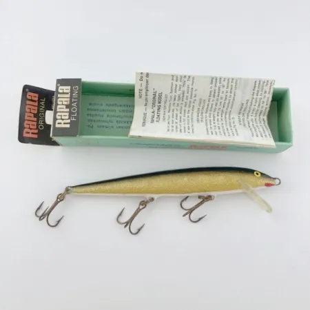 Rapala Original Floater F11, Oro (G), 6g, Señuelo Minnow #23899