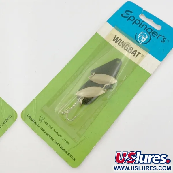 Eppinger Wingbat, 14g Negro, Cucharilla de pesca #23900