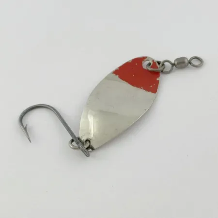 Shoff's F.S.T.2, 5.5g, Níquel/Rojo, Cucharilla #23904