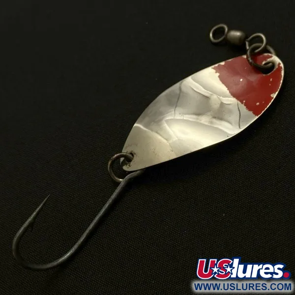 Shoff's F.S.T.2, 5.5g, Níquel/Rojo, Cucharilla #23904