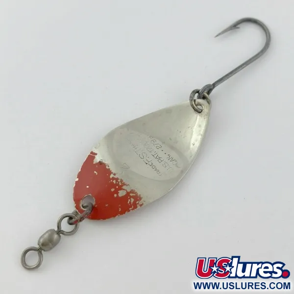 Shoff's F.S.T.2, 5.5g, Níquel/Rojo, Cucharilla #23904