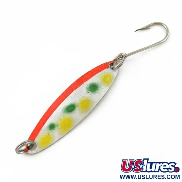 Luhr Jensen Needlefish 1, 2g, oro/rojo, cucharilla de pesca #23910