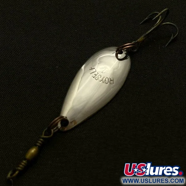 Roy Self #1, 1.5g, níquel/rojo, cucharilla #23911