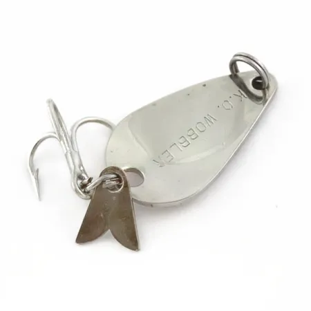 Acme K.O. Wobbler, 3.5g blanco/negro/dorado, cucharilla #23912