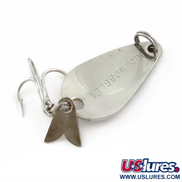 Acme K.O. Wobbler, 3.5g blanco/negro/dorado, cucharilla #23912