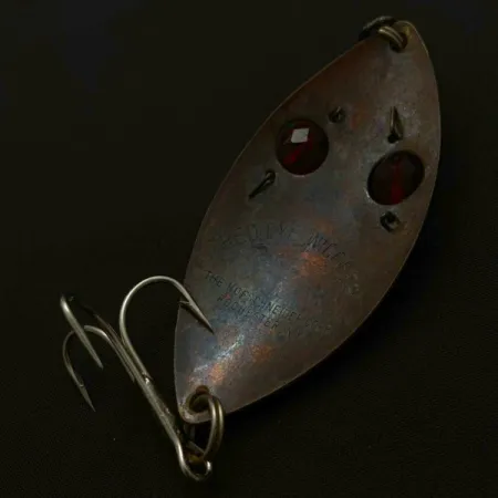 Hofschneider Red Eye Wiggler, 25g Bronce, Cucharilla #23913