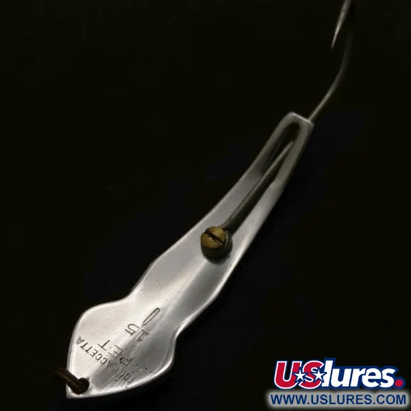 Tony Acetta Pet Spoon 15, 28g, Níquel, Cuchara de Pesca #23922