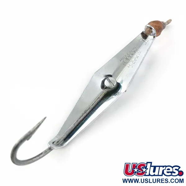 James E. Clark Clark Spoon 1, 8g, Níquel, Cucharilla #23923