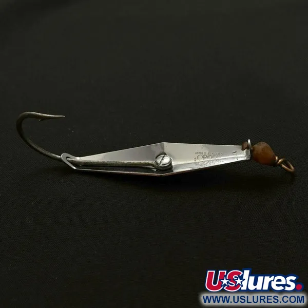 James E. Clark Clark Spoon 1, 8g, Níquel, Cucharilla #23923