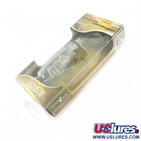 River2Sea Whopper Plopper Larry Dahberg Signature, 11 g Phantom Shad, Señuelo de Superficie #23930