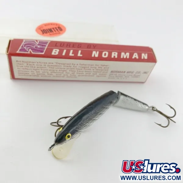 Bill Norman Jointed, 7g Verde / Espejo, Minnow Articulado #23932