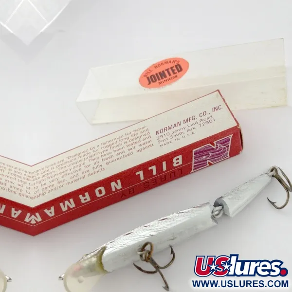 Bill Norman Jointed, 7g Verde / Espejo, Minnow Articulado #23932