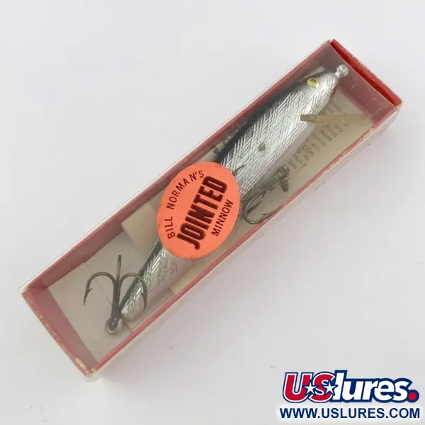 Bill Norman Jointed, 7g Verde / Espejo, Minnow Articulado #23932