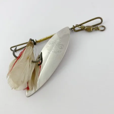 4 Bros 4 Brothers Willow Leaf, 14g, níquel/rojo, cucharilla #23937