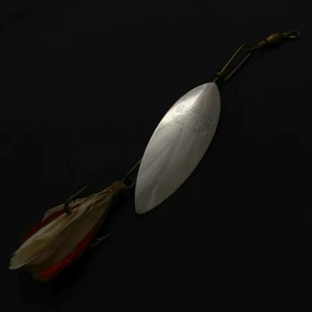 4 Bros 4 Brothers Willow Leaf, 14g, níquel/rojo, cucharilla #23937