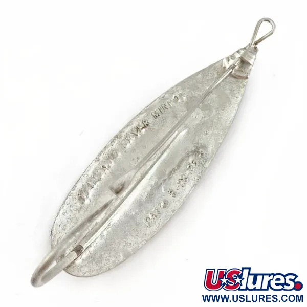 Johnson Silver Minnow Weedless, 9g, Níquel, Cuchara Antihierba #23945