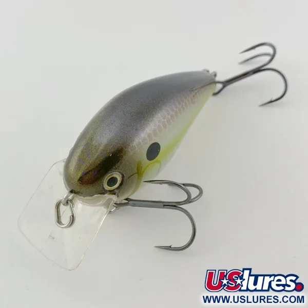 Strike King KVD 1.5 Silent, Olive Sexy Shad, 12g, Crankbait de babero cuadrado #23947