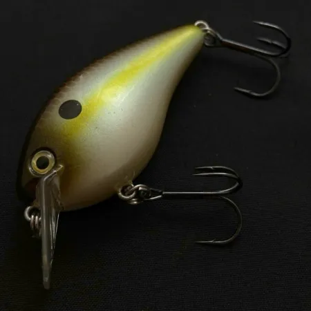 Strike King KVD 1.5 Silent, Olive Sexy Shad, 12g, Crankbait de babero cuadrado #23947