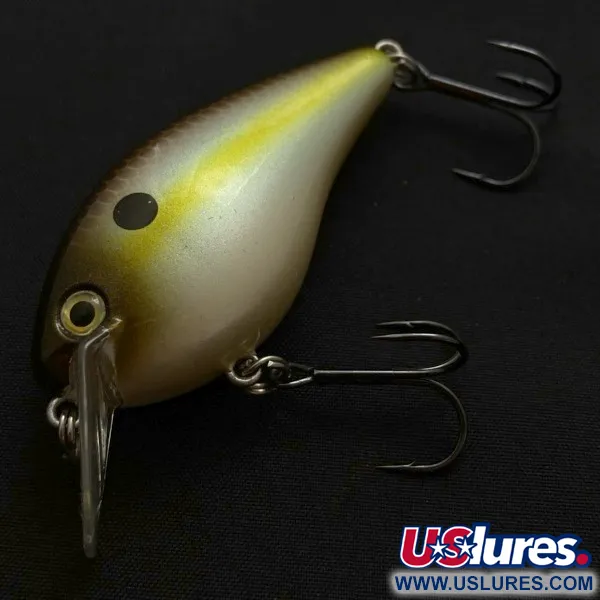 Strike King KVD 1.5 Silent, Olive Sexy Shad, 12g, Crankbait de babero cuadrado #23947